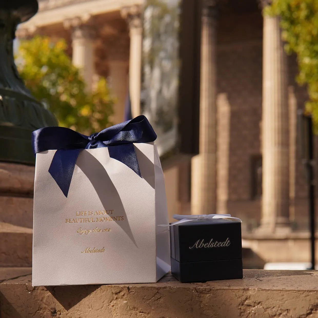 Oxford radiant & prinsesse cut i forgyldt sterlingsølv