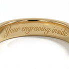 Oxford radiant solitaire ring i forgyldt sterling sølv